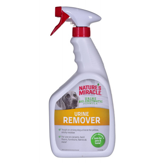 NATURE'S MIRACLE Urine Remover Dog - Sprej na čištění  - 946 ml