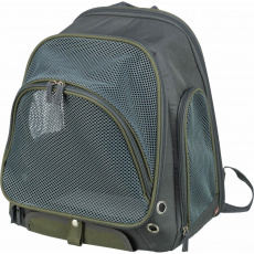 Transportní batoh LYLA, 34 x 22 x 42 cm, do 8 kg, nylon, šedá/modrá