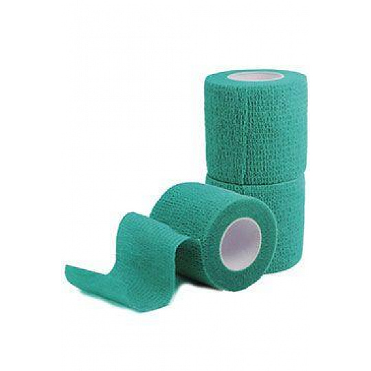 Obinadlo Flex Cohesive 7,5cm x 4,5m Kruuse zelené 1ks