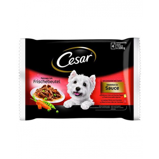 Mars CESAR kapsička dog Selection mix v omáčke 400 g