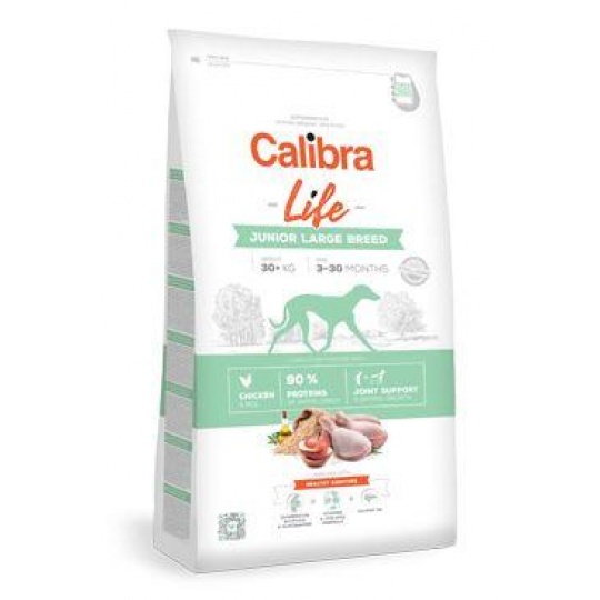 Calibra Dog Life Junior Large Breed Chicken 12kg Calibra Dog Life Junior Large Breed Chicken 12kg