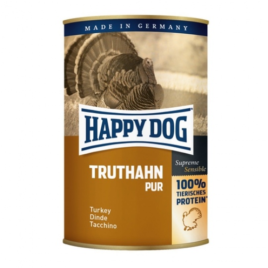 Happy Dog Konzerva Truthahn Pur Krůtí maso 200 g
