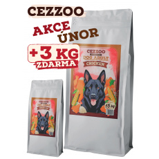 CEZZOO Premium Dog Adult 15kg +3kg