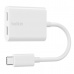 Belkin F7U081BTWH rozbočovač rozhraní USB typu C Bílá