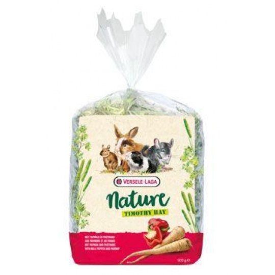 VL Nature Timothy Hay seno kapie a pastinák 500g