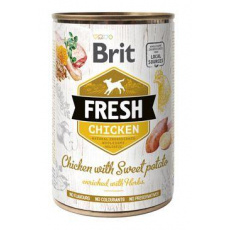 Brit Fresh Dog konz Chicken with Sweet Potato 400g Brit Fresh Dog konz Chicken with Sweet Potato 400g