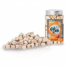 KIDDOG Super Premium 100% freeze dried DUCK CUBES - čisté kačacie mäso sušené mrazom 75 g
