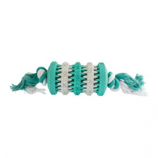 Dentální péče mátový Roller s bavlněným lanem 9/26 cm, HipHop Dog