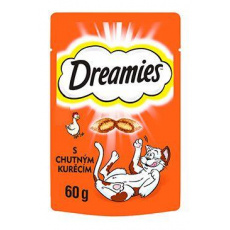 Dreamies kočka pochoutka s kuřecím 60g Dreamies kočka pochoutka s kuřecím 60g