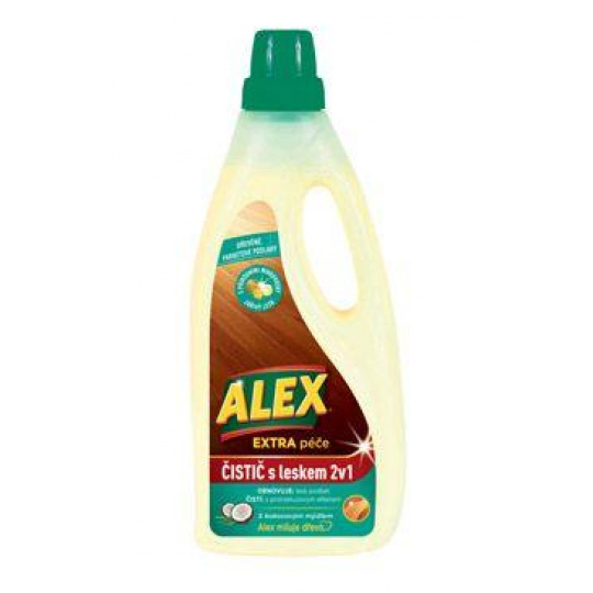 Čistič na podlahy Alex 2v1 na dřevo 750ml