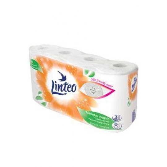 Wc toaletní papír Linteo Satin 3vrstvý 8ks