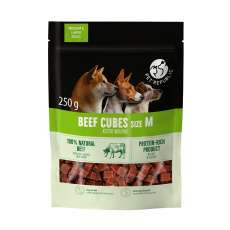 PETREPUBLIC Beef cubes M - pamlsek pro psa - 250g