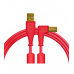 DJ TECHTOOLS Chroma Cable USB - Kabel USB, červený - 1,5 m