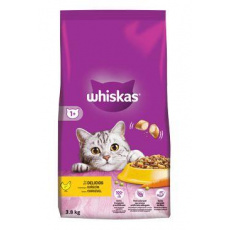Whiskas Dry s kuřecím masem 3,8kg Whiskas Dry s kuřecím masem 3,8kg