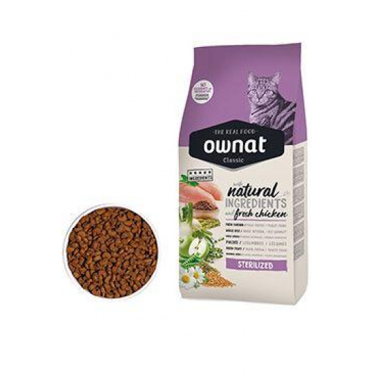 OWNAT CLASSIC CAT Sterilized 15kg