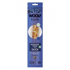 WOOLF pochoutka Earth NOOHIDE XL Stick with Duck 85g WOOLF pochoutka Earth NOOHIDE XL Stick with Duck 85g