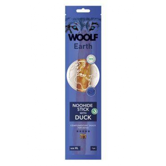 WOOLF Earth poch. NooHide XL Stick with Duck 85g