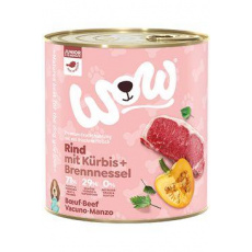 WOW konzerva Hovězí s dýní Junior 800g WOW konzerva Hovězí s dýní Junior 800g