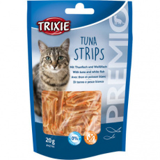 PREMIO Tuna Strips - pásky s tuňákem, 20g PREMIO Tuna Strips - pásky s tuňákem, 20g
