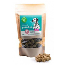 Konopné pamlsky pro psy lososové 200g Konopné pamlsky pro psy lososové 200g