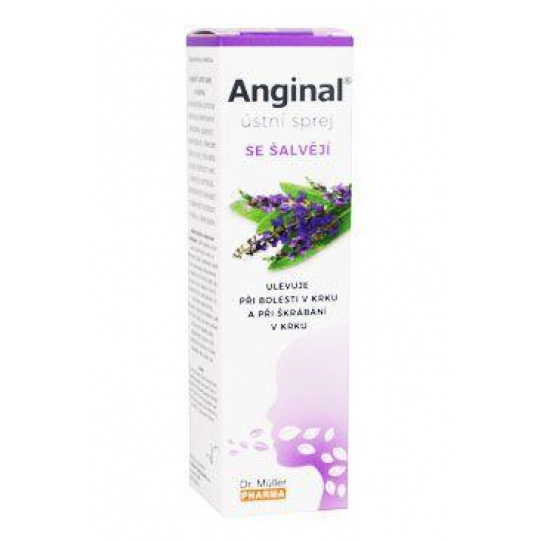 Dr.Muller Anginal ústní sprej se šalvějí 30ml