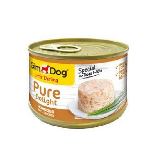 GimDog Pure Delight konz. kuře 150g