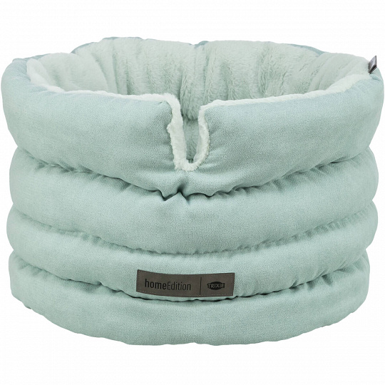 HOME Edition pelech LIANO Soft, okrúhly s vysokým okrajom, ø 65 cm, šalviová