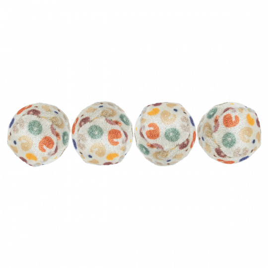 Míčky leopardí motiv 4cm  (4)