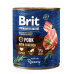 Brit Premium Dog by Nature konz Pork&Trachea 800g