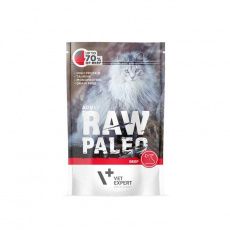 RAW PALEO Adult Cat Beef - mokré krmivo pro kočky - 100 g