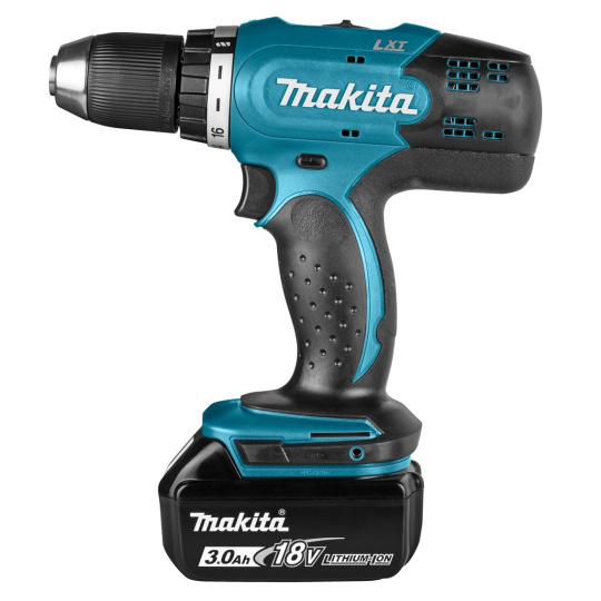 Makita DDF453RFE vrtačka Černá, Modrá 1,6 kg