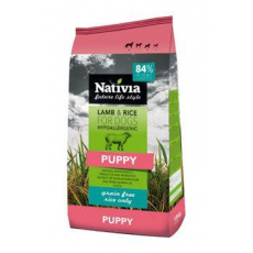 Nativia Dog Puppy Lamb&Rice 3kg Nativia Dog Puppy Lamb&Rice 3kg
