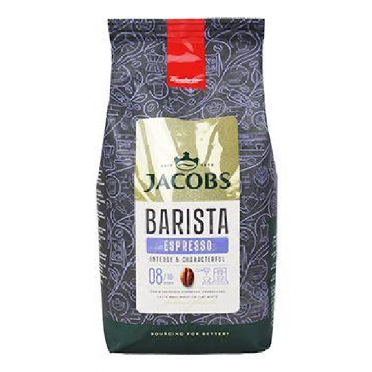 Káva Jacobs Barista Espresso zrnková 1kg