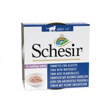 SCHESIR in cooking water Tuna with whitebait - mokré krmivo pro kočky - 85 g