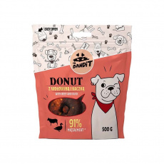 PAN. BANDIT DONUT s hovězím masem - psí pochoutka - 500 g