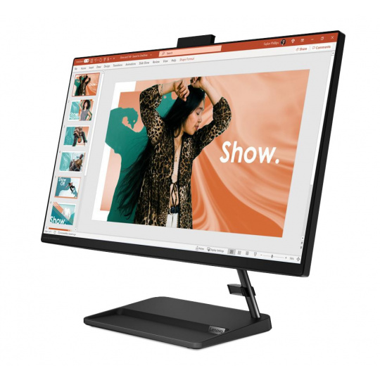 Lenovo IdeaCentre AIO 3 27IAP7 Intel® Core™ i3 i3-1215U 68,6 cm (27") 1920 x 1080 px All-in-One PC (vše v jednom) 8 GB DDR4-SDRAM 512 GB SSD Windows 11 Home Wi-Fi 6 (802.11ax) Černá