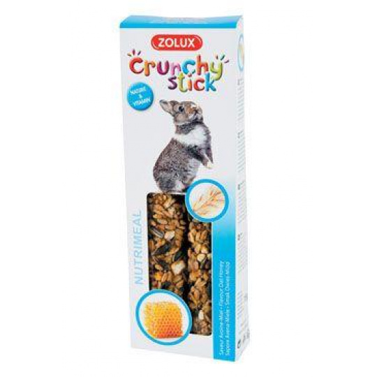 Pochoutka CRUNCHY STICK králík oves/med Zolux