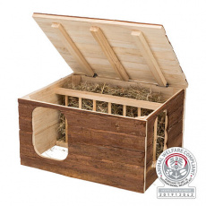 Natural Living přírodní dř. domek HILKE s jesličkami 40x23x32 cm Natural Living přírodní dř. domek HILKE s jesličkami 40x23x32 cm