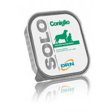 SOLO Coniglio 100% (králík) vanička 100g SOLO Coniglio 100% (králík) vanička 100g