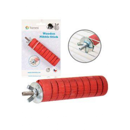 Hračka hlodavec okusovátko M, červené 10cm Tommi Hračka hlodavec okusovátko M, červené 10cm Tommi