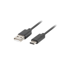 Lanberg CA-USBO-20CU-0010-BK kabel USB 1 m USB 2.0 USB A USB C Černá