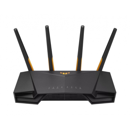 ASUS TUF Gaming AX4200 bezdrátový router 2,5 Gigabit Ethernet Dvoupásmový (2,4 GHz / 5 GHz) Černá, Oranžová