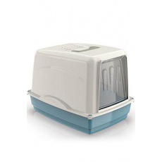 WC kočka Vicky kryté s filtrem, 54x39x39cm, modrá