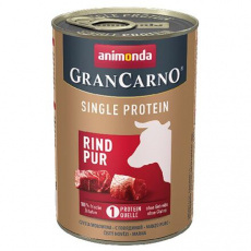 GRANCARNO Single Protein 400 g čisté hovězí, konzerva pro psy GRANCARNO Single Protein 400 g čisté hovězí, konzerva pro psy