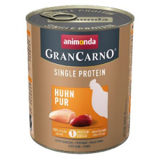GRANCARNO Single Protein 800 g čisté kuřecí, konzerva pro psy GRANCARNO Single Protein 800 g čisté kuřecí, konzerva pro psy