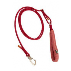 Vodítko Hurtta Adjustable lanové červené 120-180cm/6mm Vodítko Hurtta Adjustable lanové červené 120-180cm/6mm