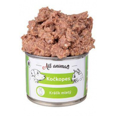 All Animals kotopies Królik mielony 200g All Animals kotopies Królik mielony 200g