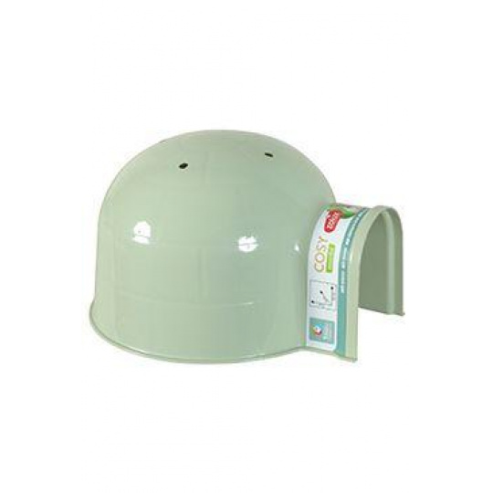 Domeček COSY plastový Iglú L zelený Zolux Domeček COSY plastový Iglú L zelený Zolux