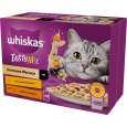 WHISKAS Tasty Mix - mokré krmivo pro kočky - 12x85g