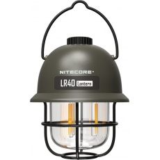 Zelená kempingová lampa Nitecore LR40 -100 lumenů